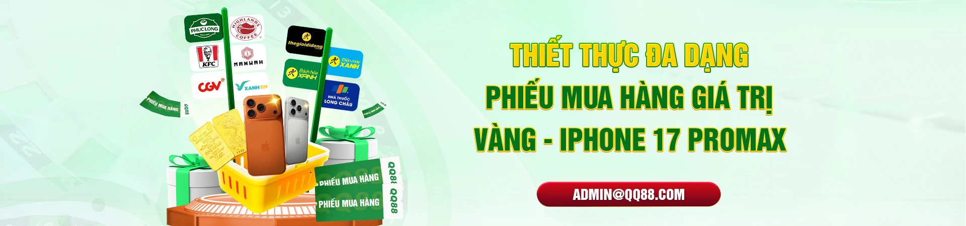 tặng iphone 17 tại QQ88
